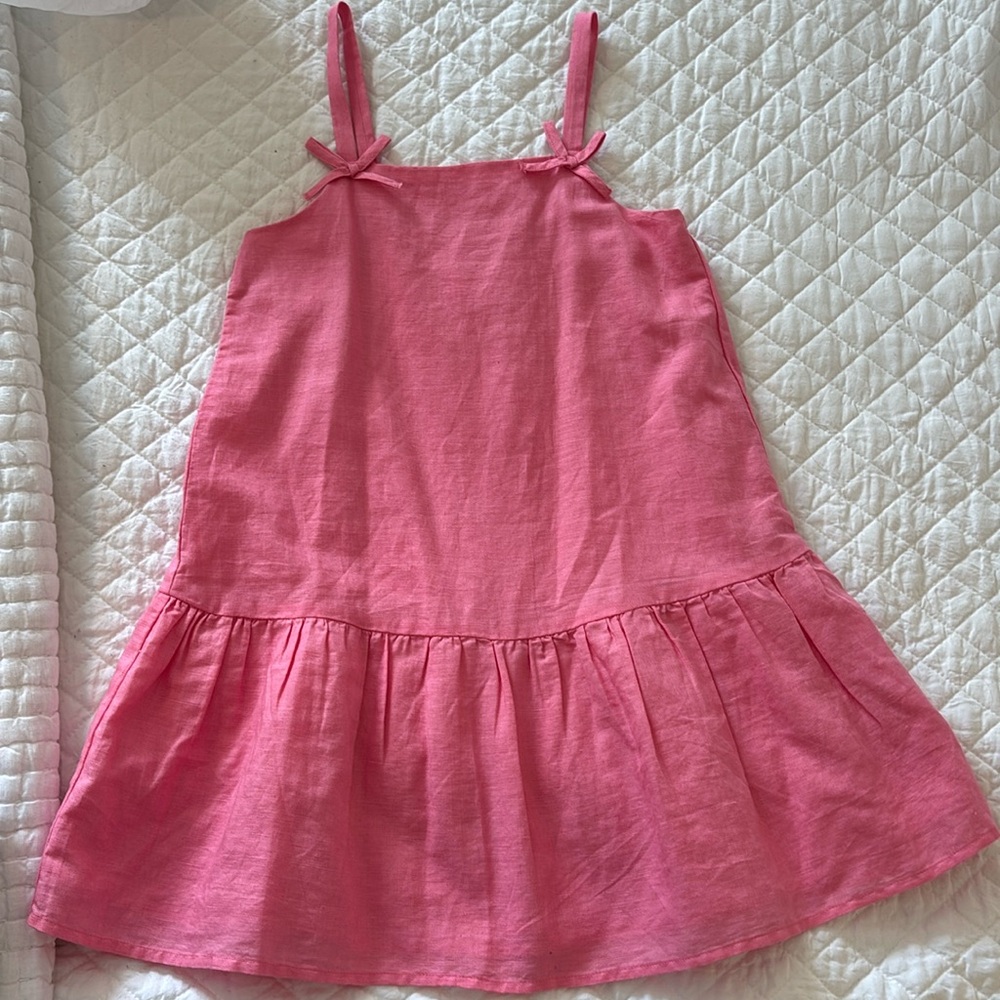 Crewcuts cotton linen dress